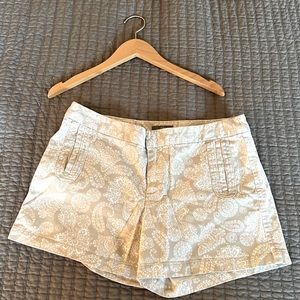 Gap Paisley Shorts Sz 10
